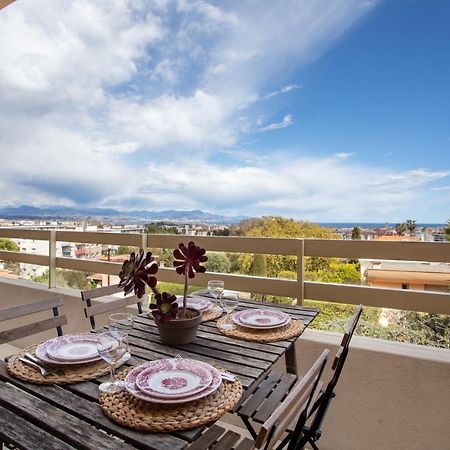 Vue Mer, Terrasse Et Parking Prive Antibes Exterior photo
