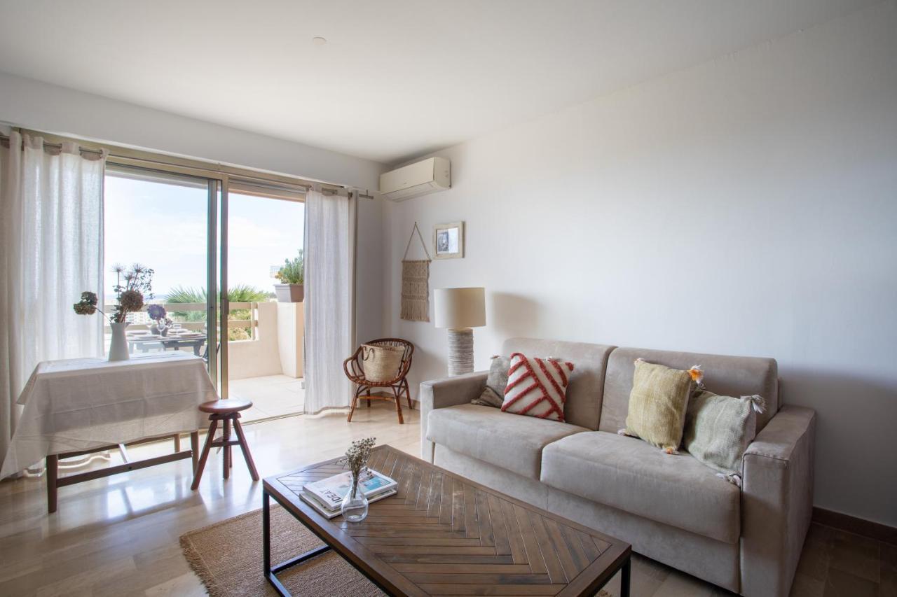 Vue Mer, Terrasse Et Parking Prive Antibes Exterior photo